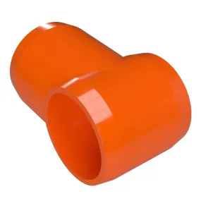 1-1/2 in. Slip Sling PVC Tee, Furniture Grade - Orange