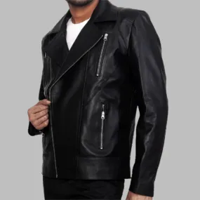 90 Feet Craftitude Lightweight Premium Leather Cruise Jacket