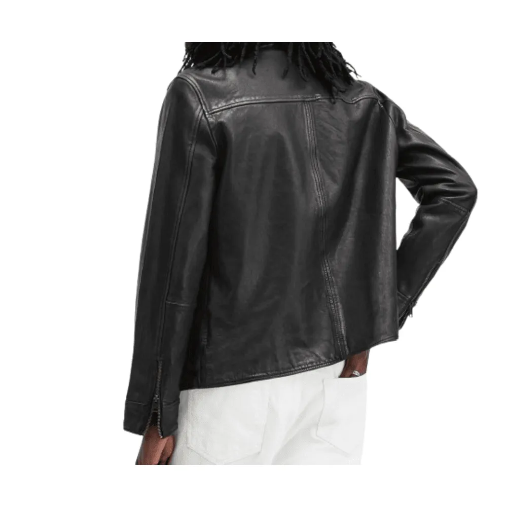 90 Feet Rayahn Genuine Leather Casual Jacket for Men