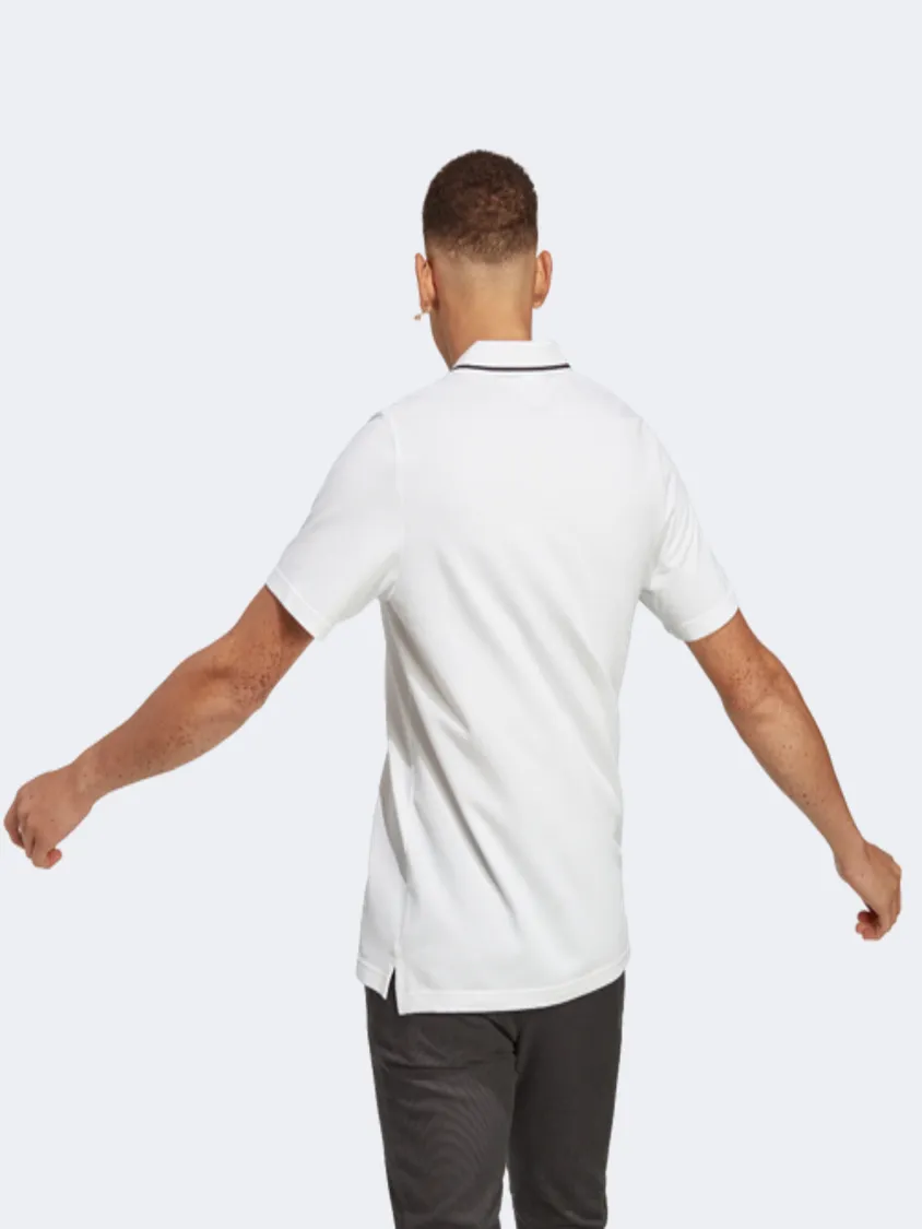 Adidas Essentials Piqu&#233; Men Sportswear Polo Short Sleeve White