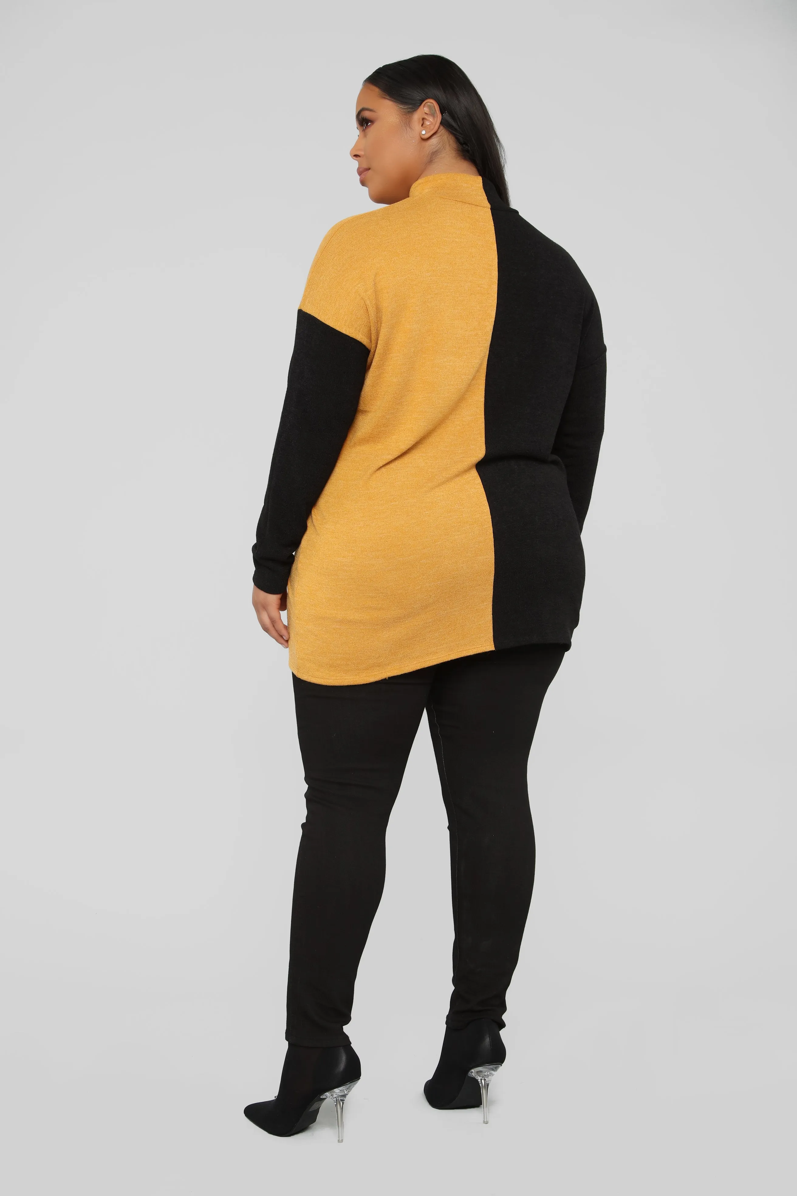 Always Aligned Tunic - Mustard/Combo