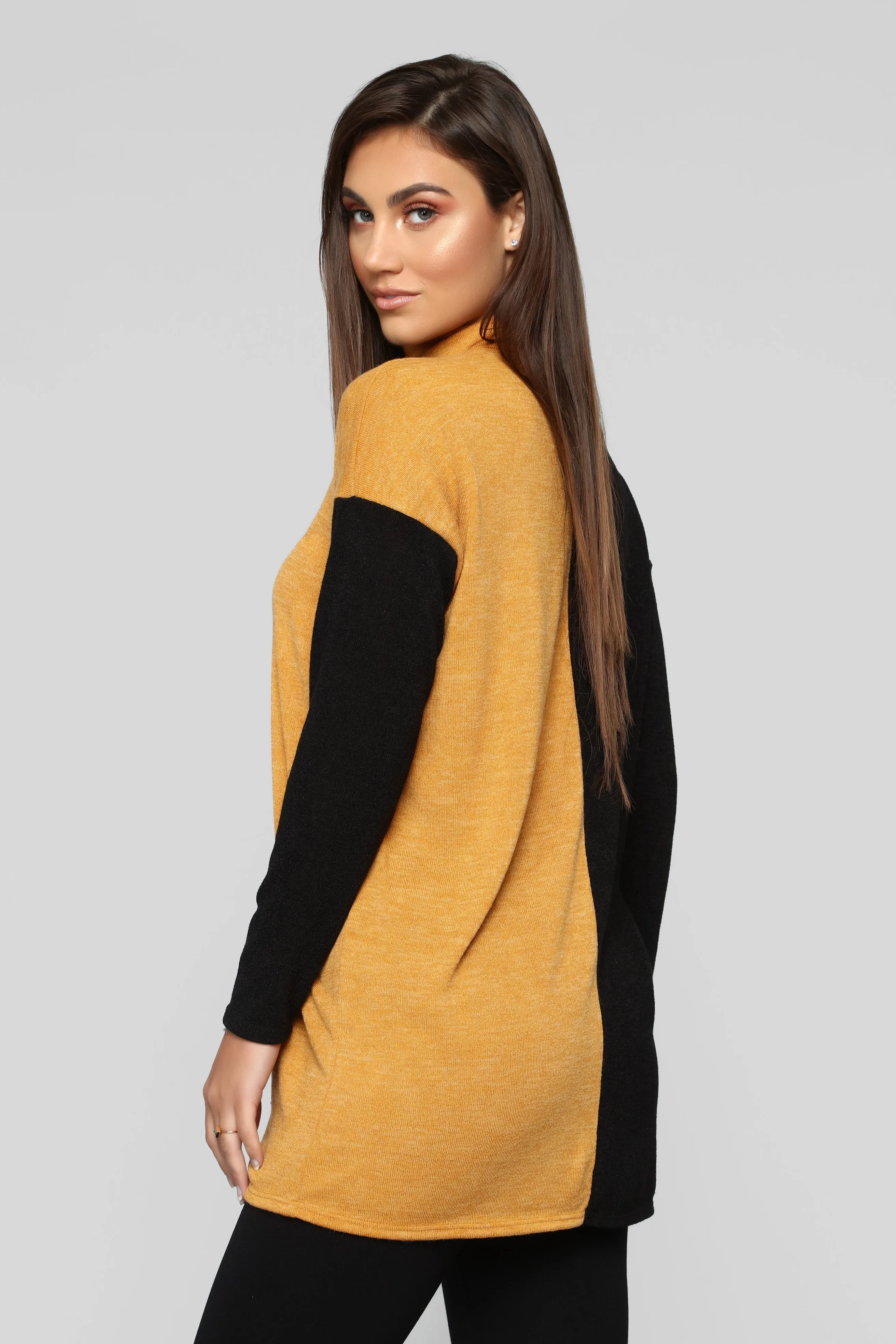 Always Aligned Tunic - Mustard/Combo