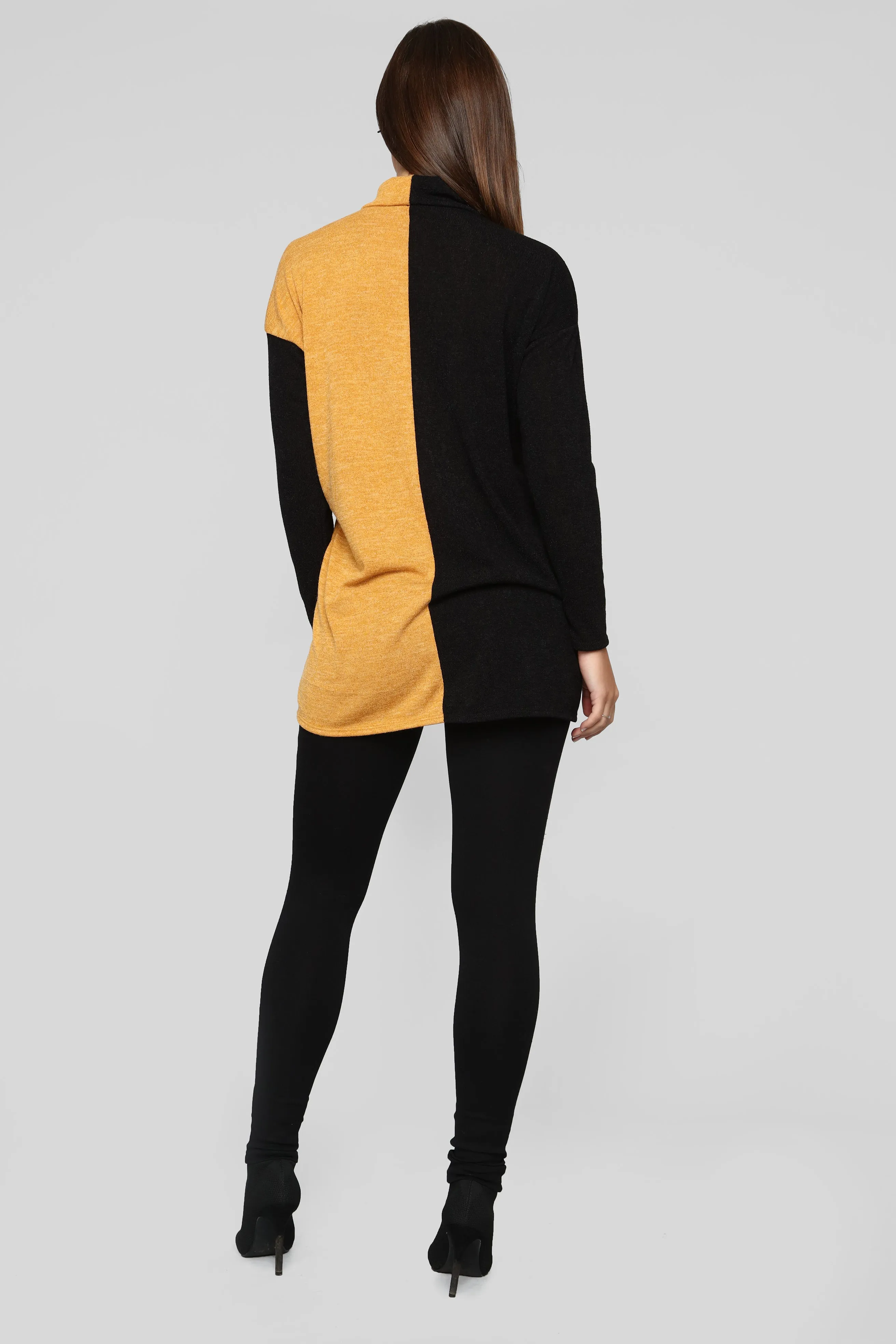 Always Aligned Tunic - Mustard/Combo