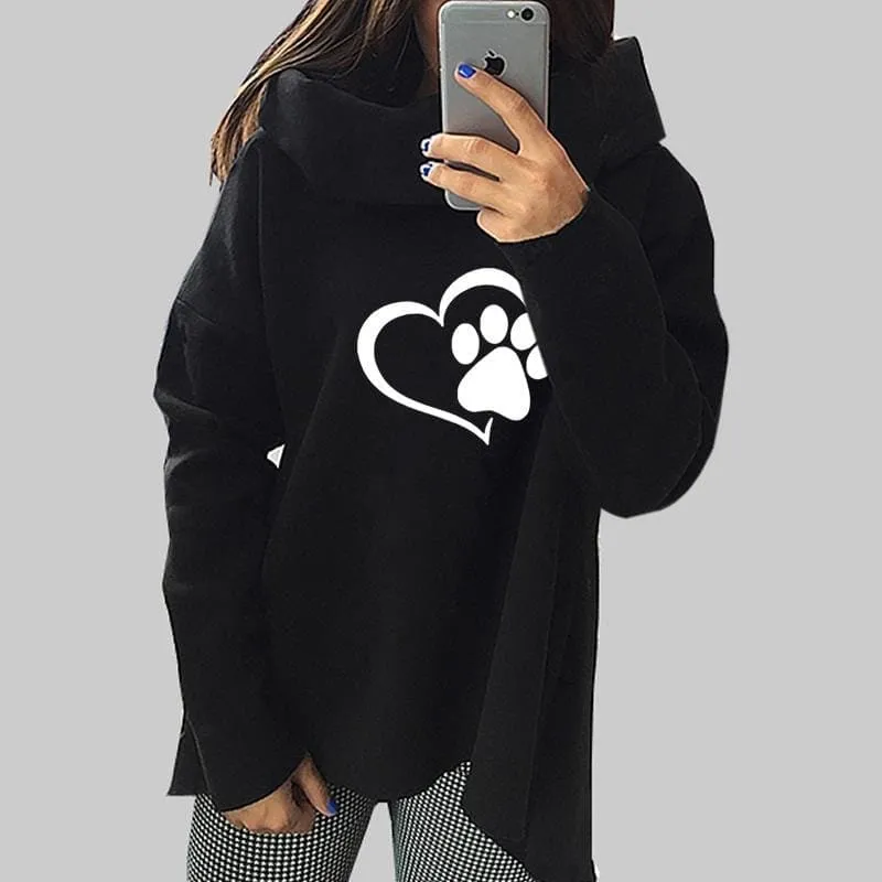 Amazing Heart Paw Sweatshirts