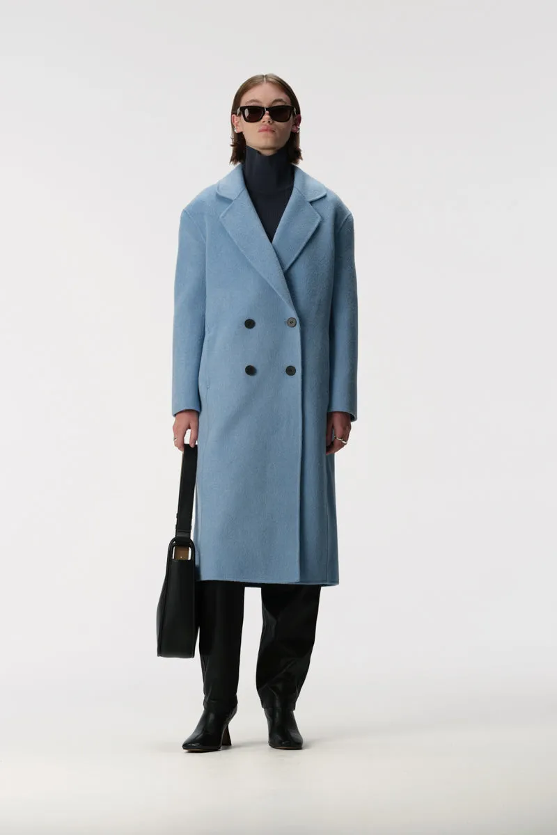 ANALINA COAT | Cornflower Blue