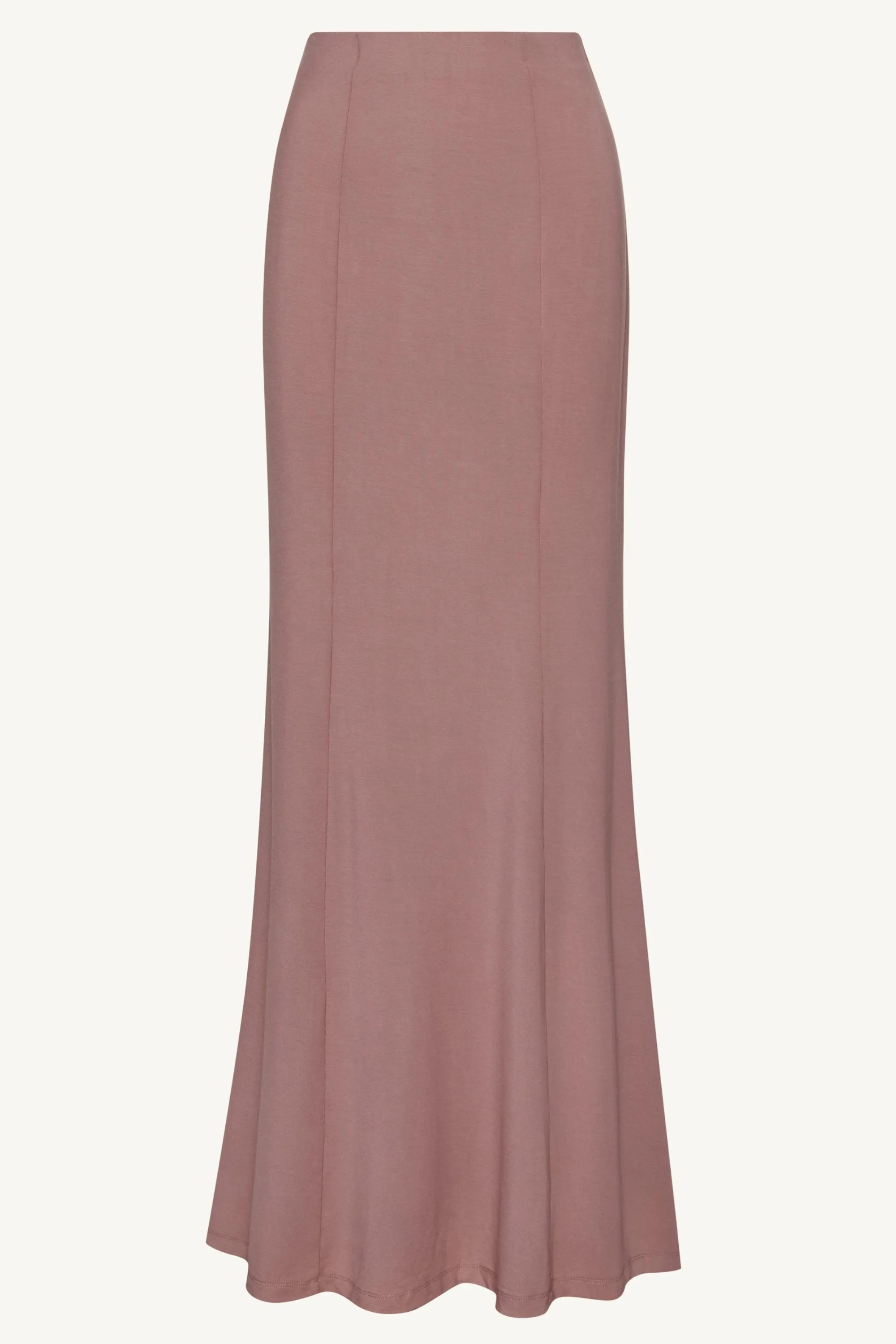 Andrea Jersey Maxi Skirt - Twilight Mauve