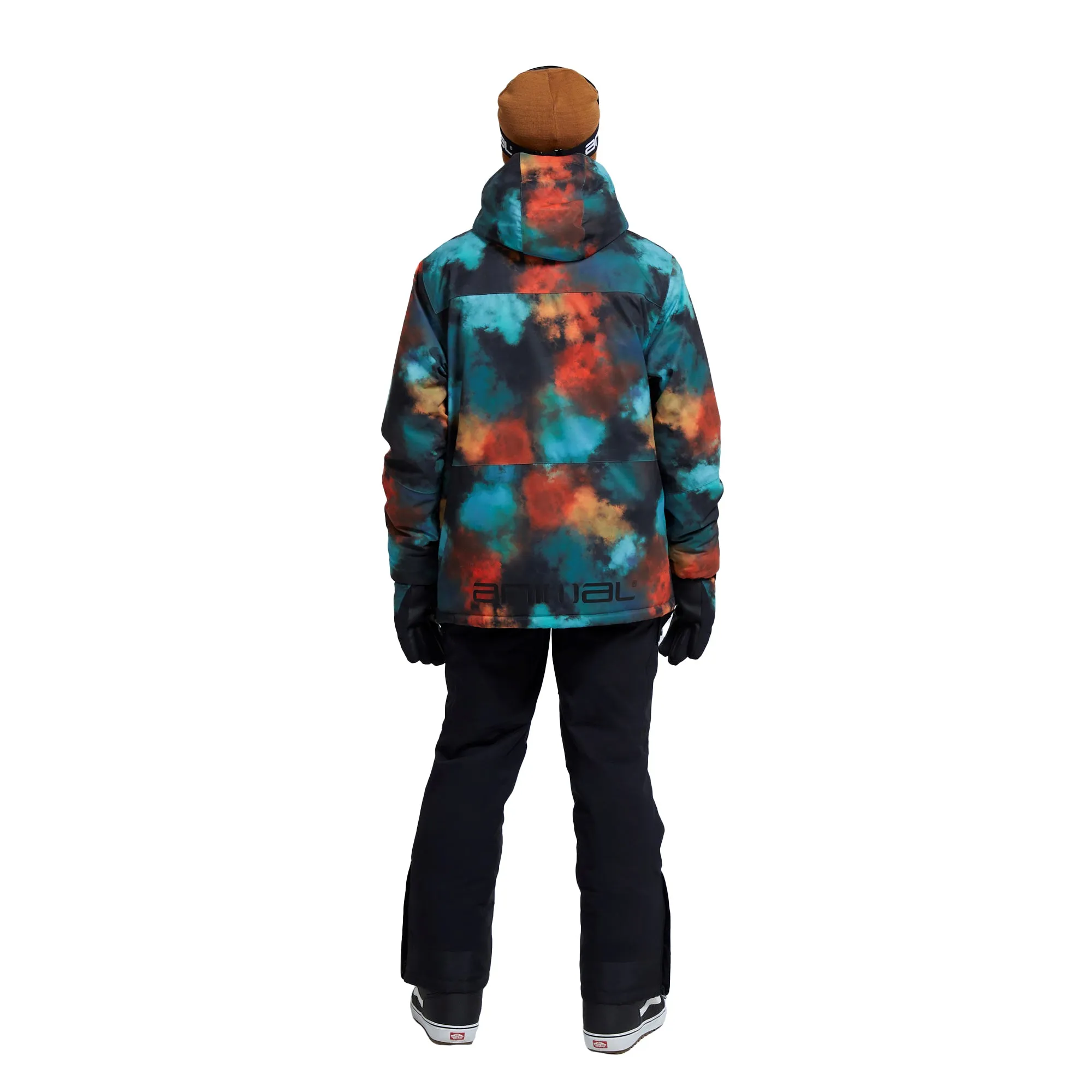 Animal Mens Snowstorm Recycled Ski Jacket