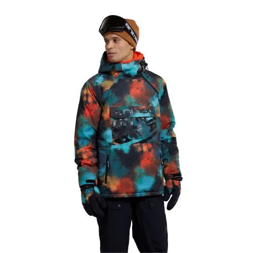 Animal Mens Snowstorm Recycled Ski Jacket