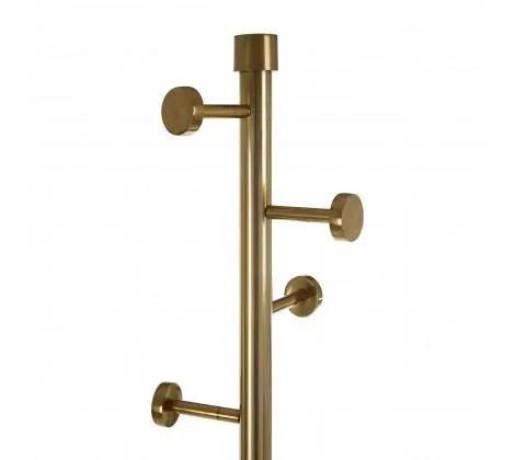 Antique Brass Finish Coat Stand