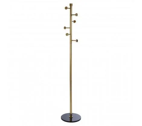 Antique Brass Finish Coat Stand