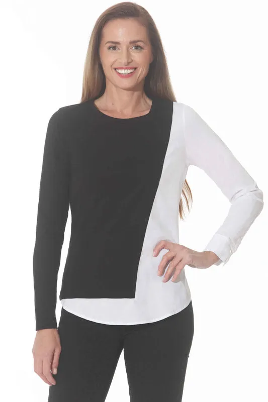 Asymmetrical Poplin Tunic