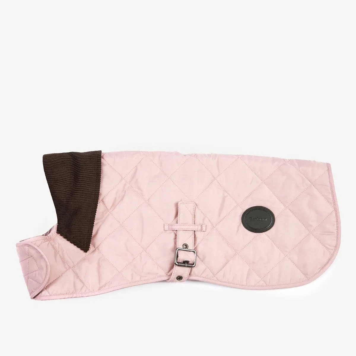 Barbour Quilted Dog Coat in Pink