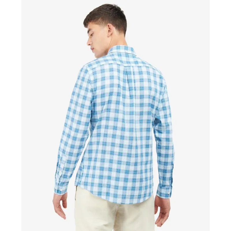 Barbour Spillman Mens Shirt - Sky