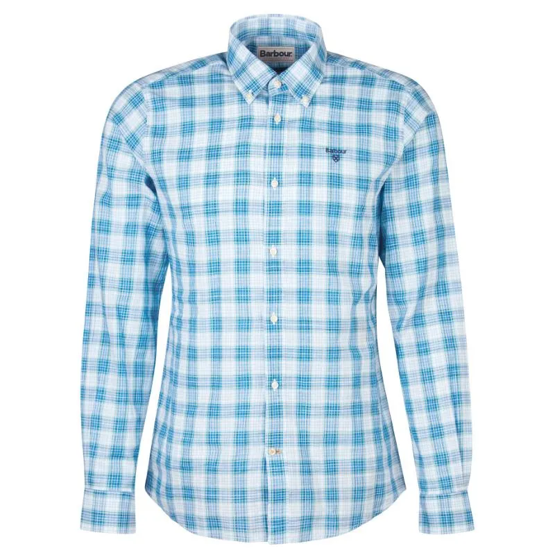 Barbour Spillman Mens Shirt - Sky