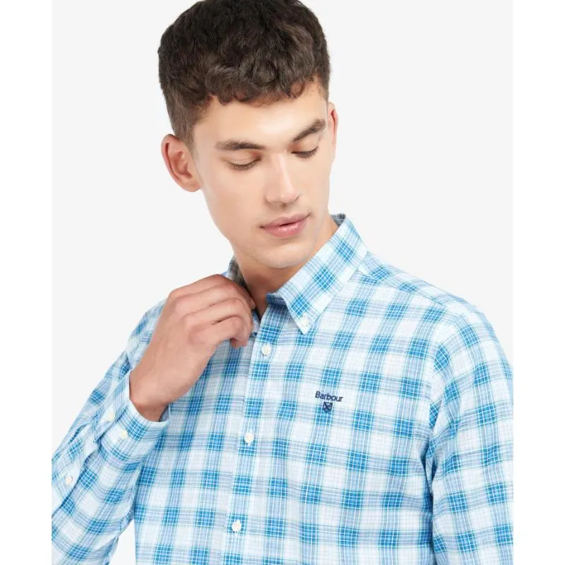 Barbour Spillman Mens Shirt - Sky