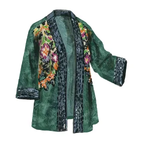 Beaded Silk Kimono