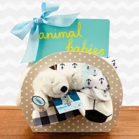 Bedtime Baby: Baby Boy Gift Basket