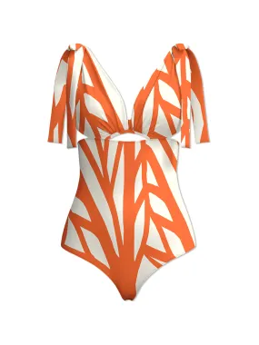 Bela Orange Ayli Swimsuit