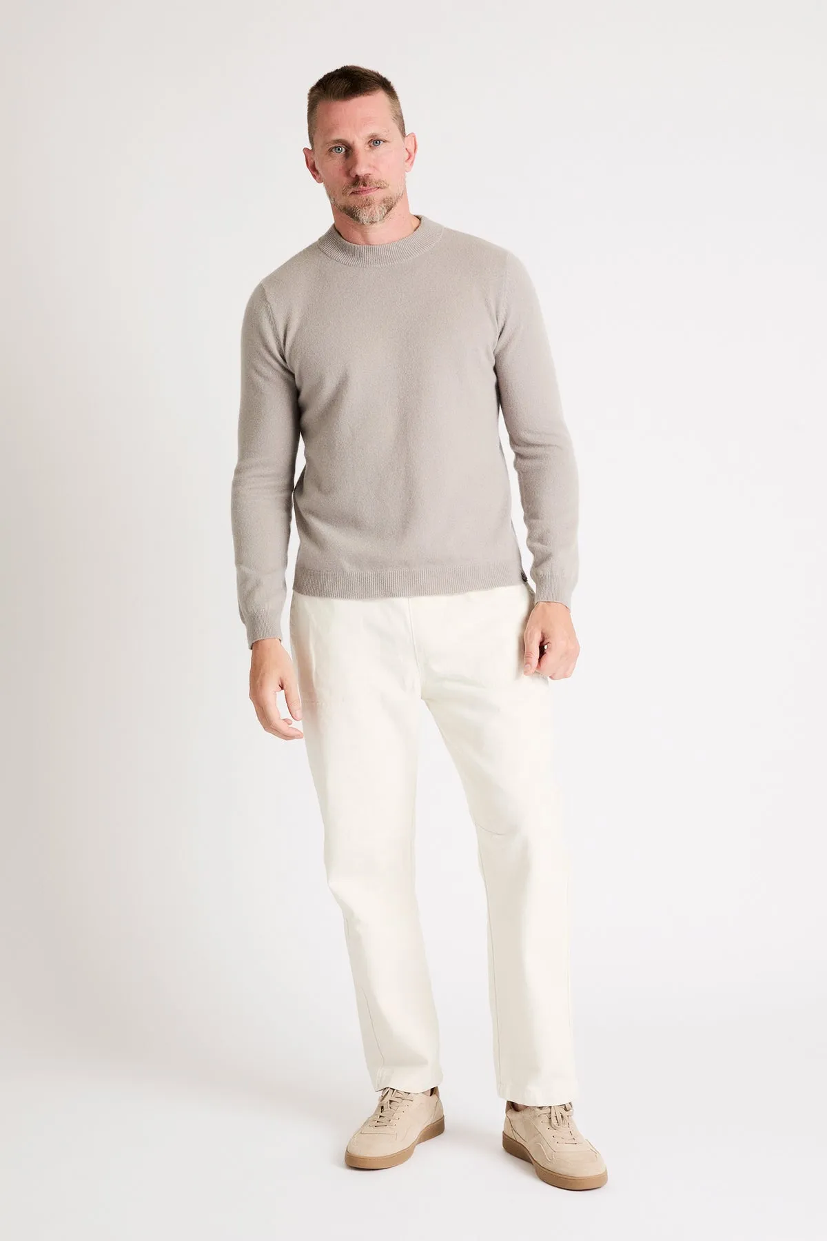   Beryll Enzo Cashmere Sweater | Stone