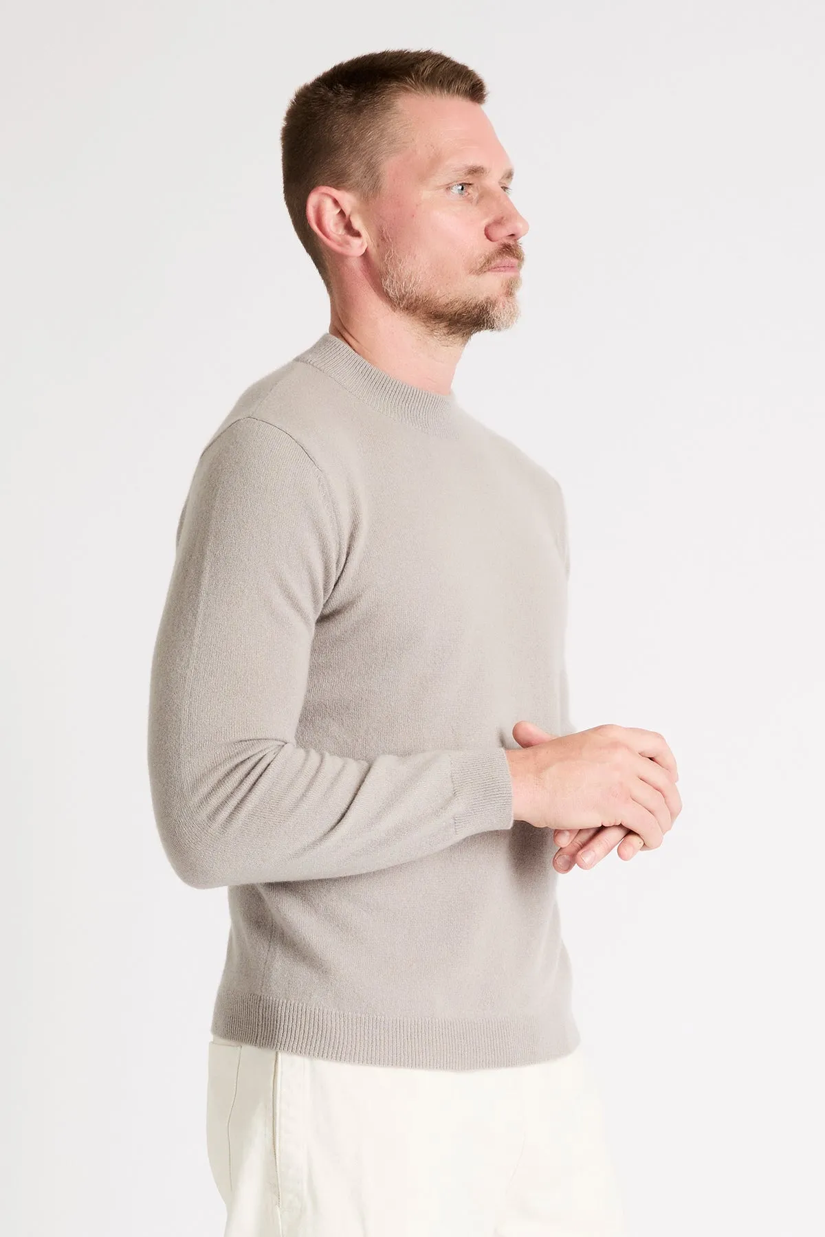   Beryll Enzo Cashmere Sweater | Stone