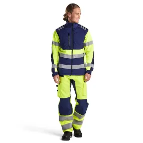 Blaklader 4497 Hi-Vis Waterproof Windproof Softshell Jacket