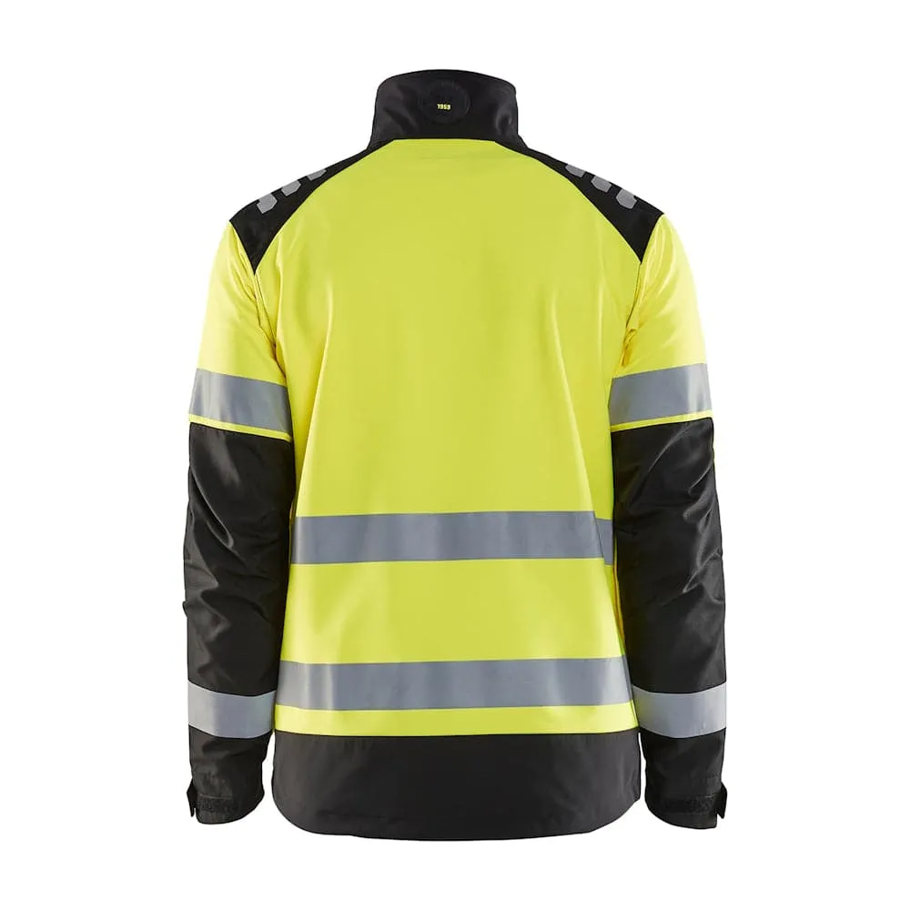 Blaklader 4497 Hi-Vis Waterproof Windproof Softshell Jacket