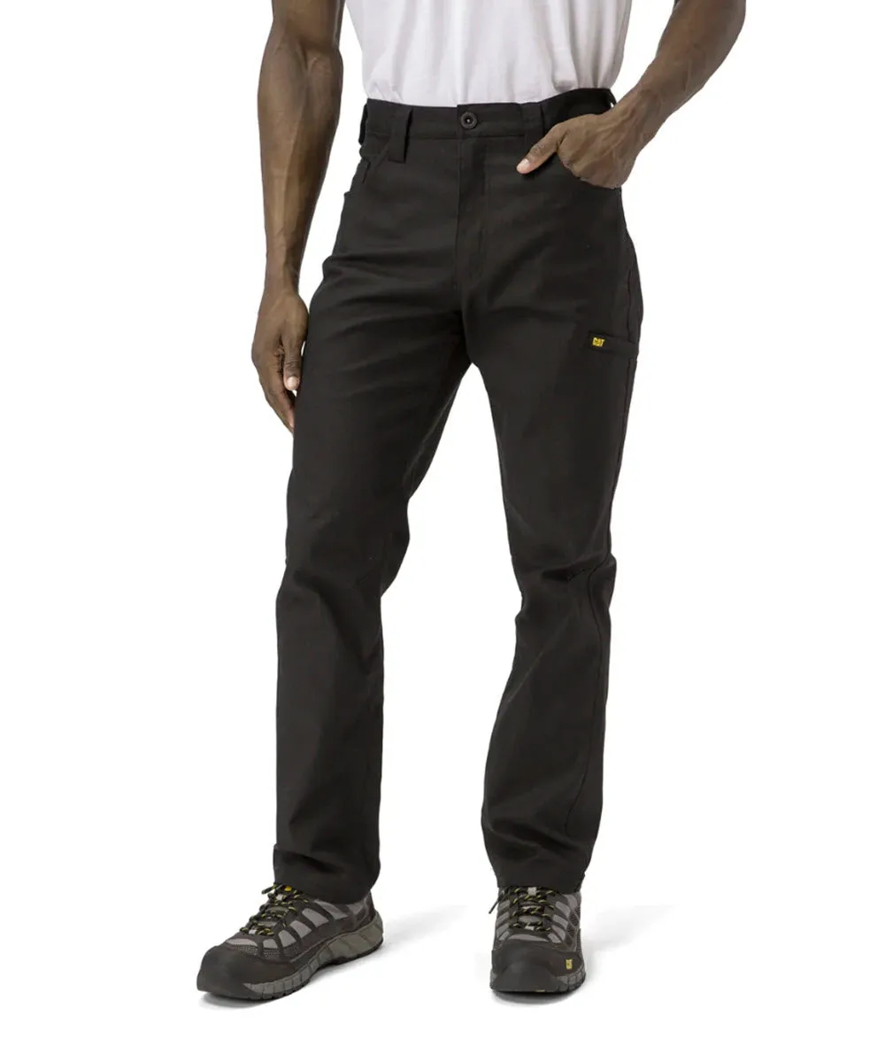 Caterpillar Men's Stretch Canvas Utility Pants - Black