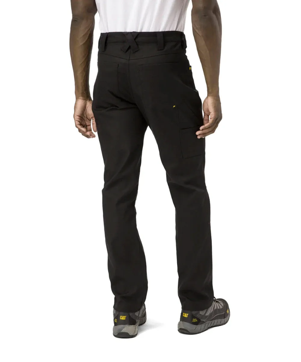 Caterpillar Men's Stretch Canvas Utility Pants - Black