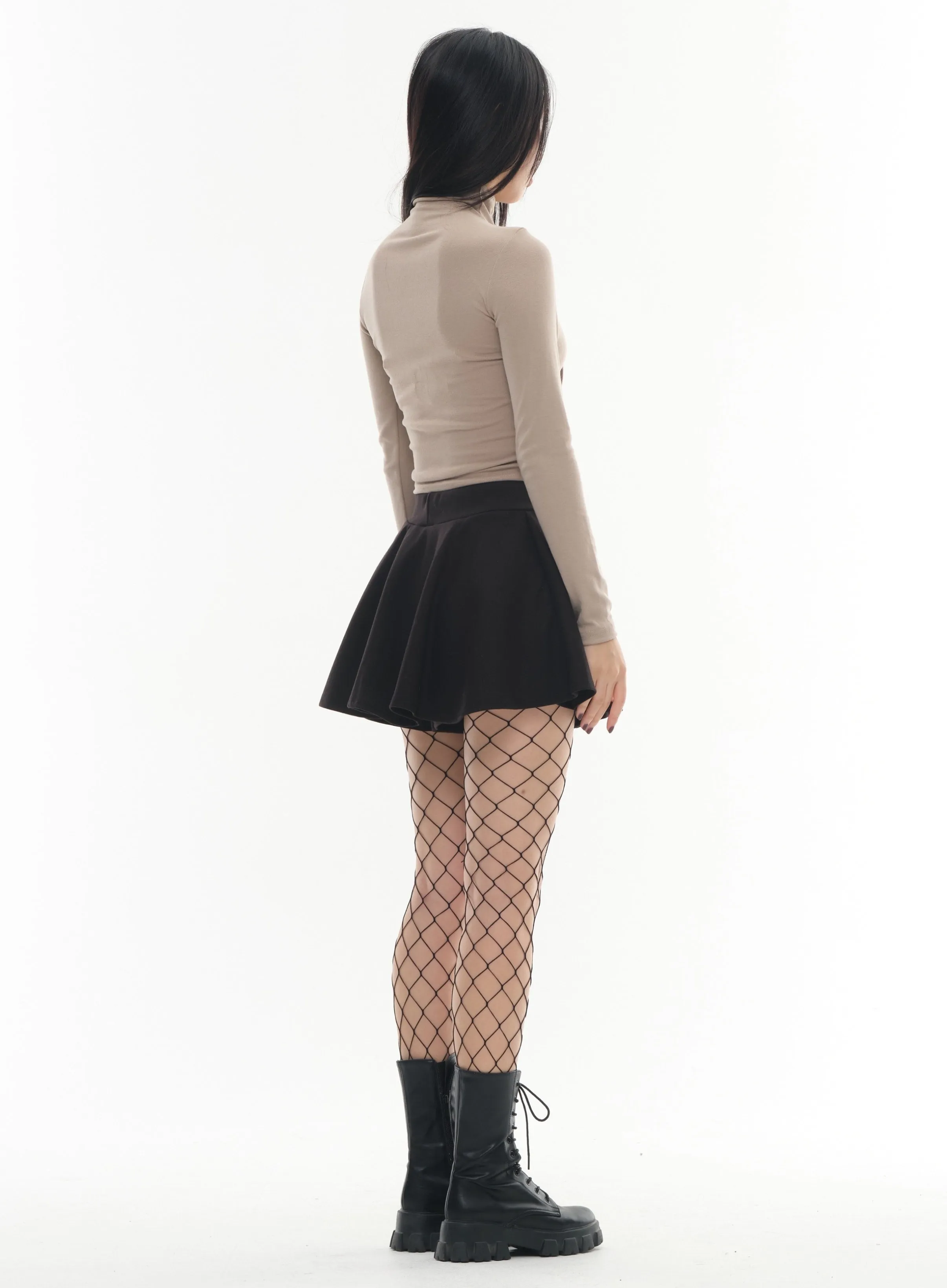 Chain Pocket Mini Skirt #Lewkin Original #1126K102