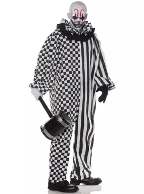 Chaos Clown Plus Size Mens Halloween Costume