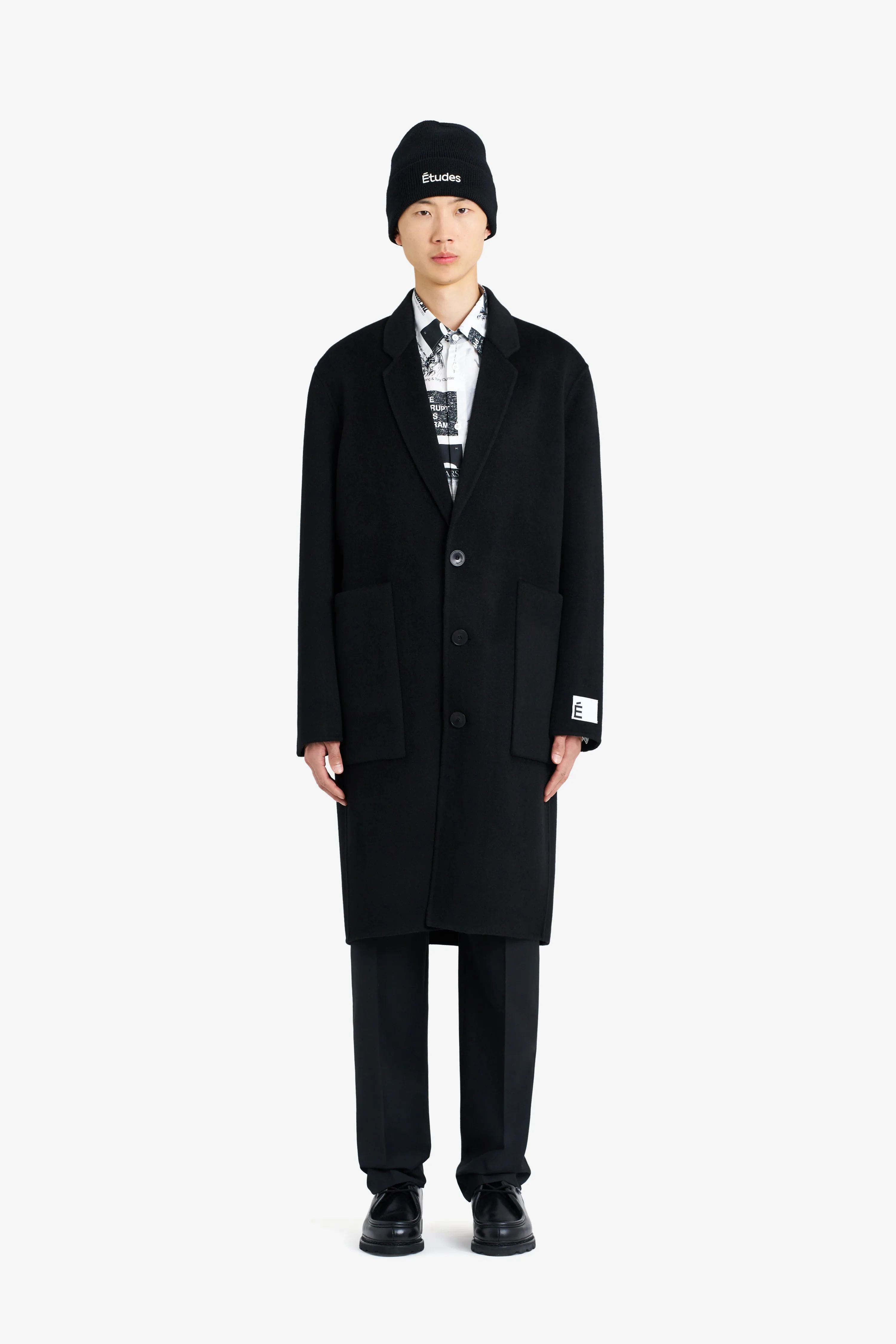 CLASSIC WOOL COAT BLACK