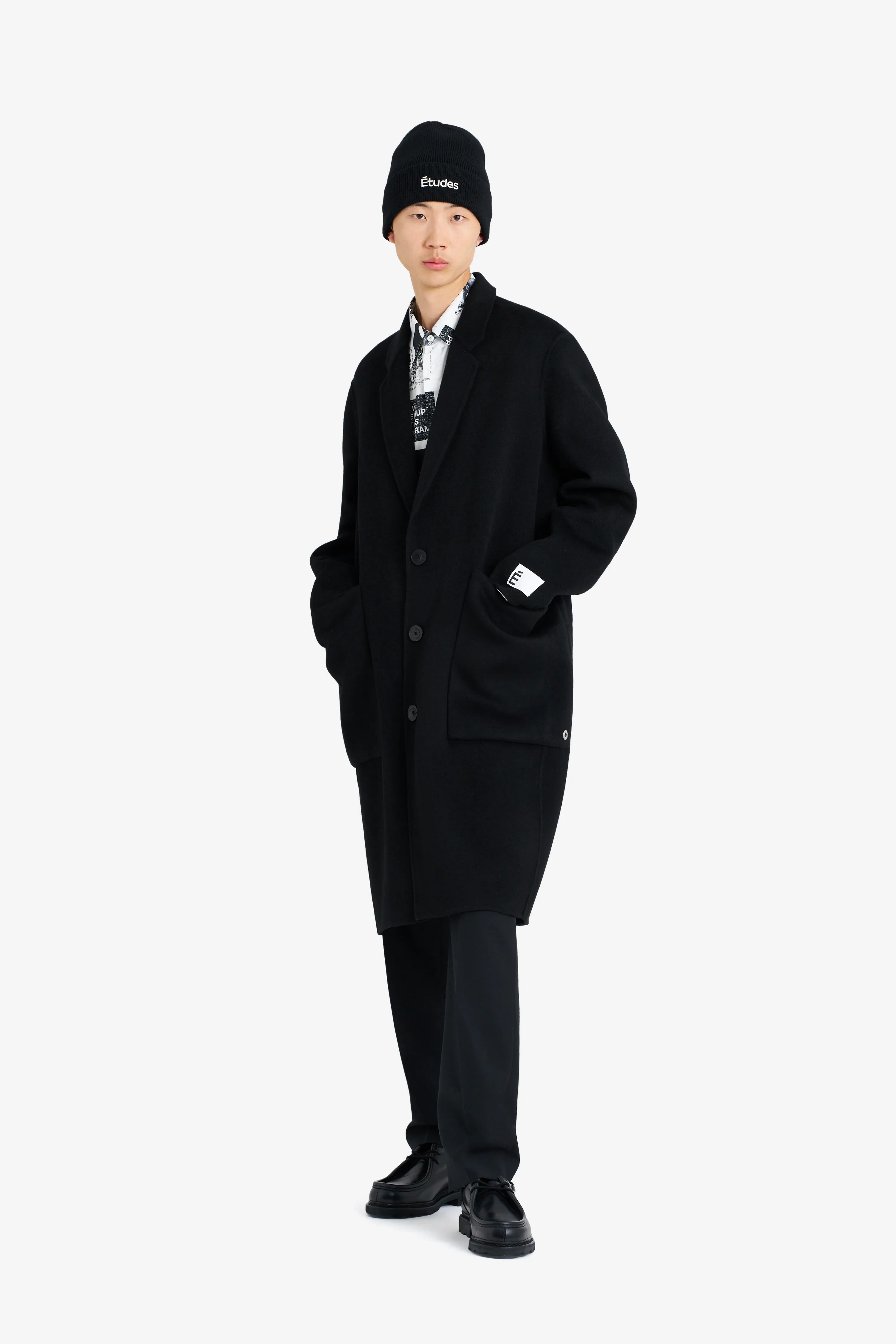 CLASSIC WOOL COAT BLACK