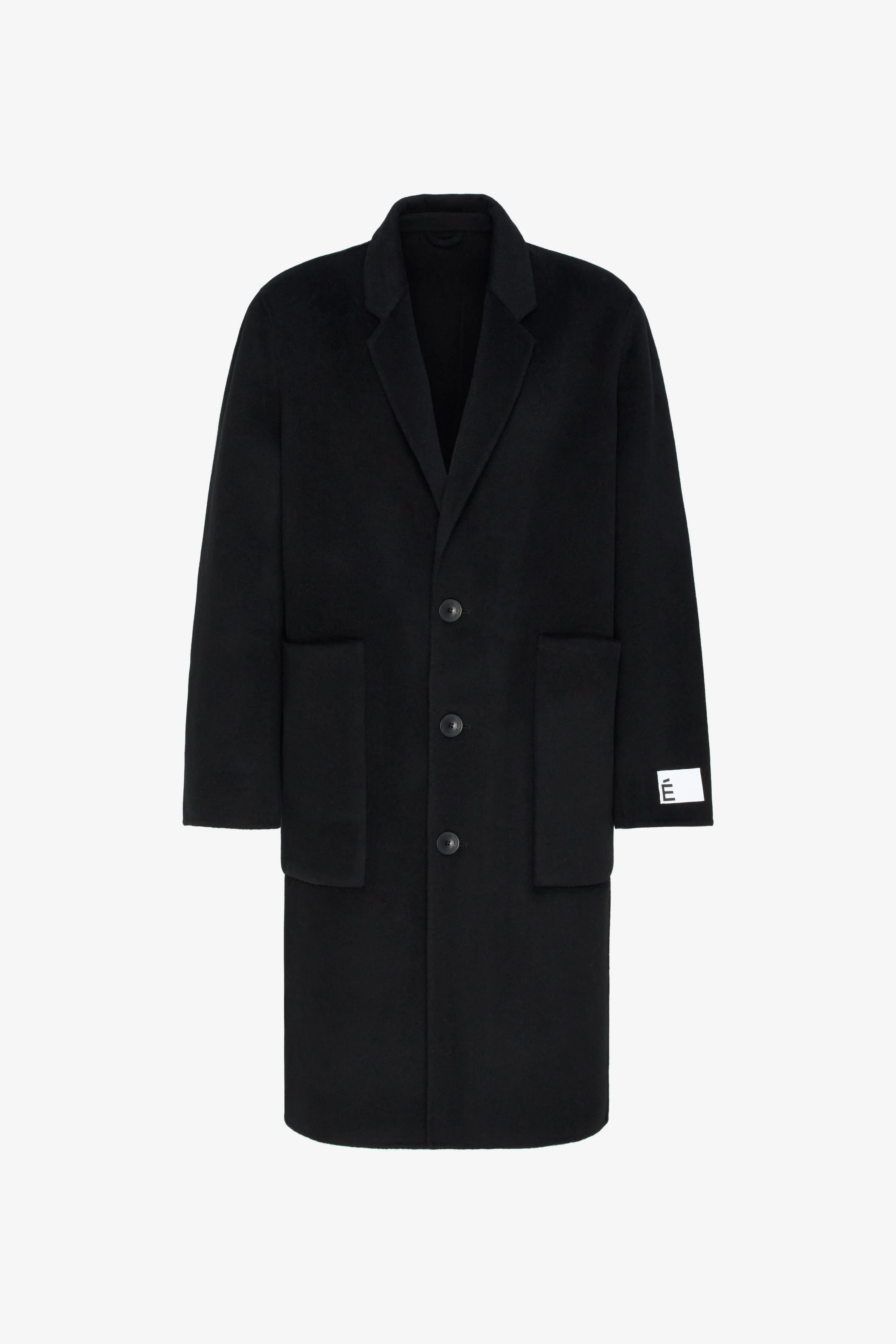 CLASSIC WOOL COAT BLACK