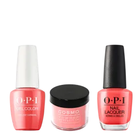 Cosmo 3in1 Dipping Powder   Gel Polish   Nail Lacquer (Matching OPI), 2oz, CA69