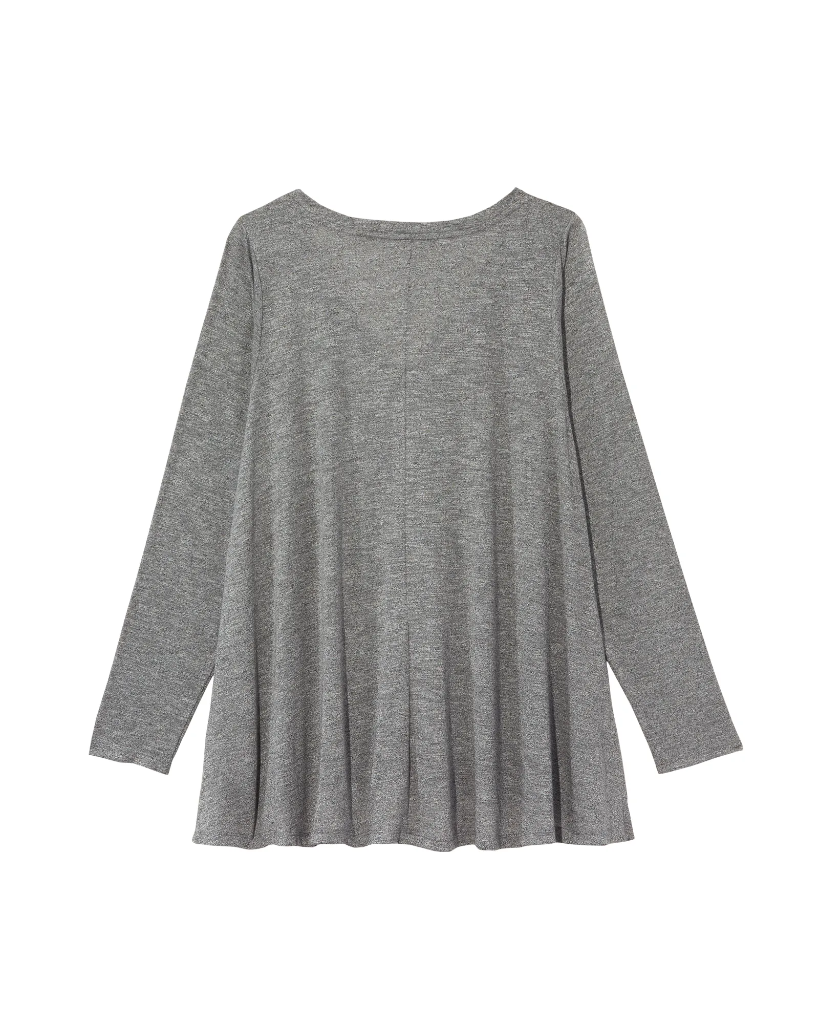 Courtney Long Sleeve Tee | Light Grey