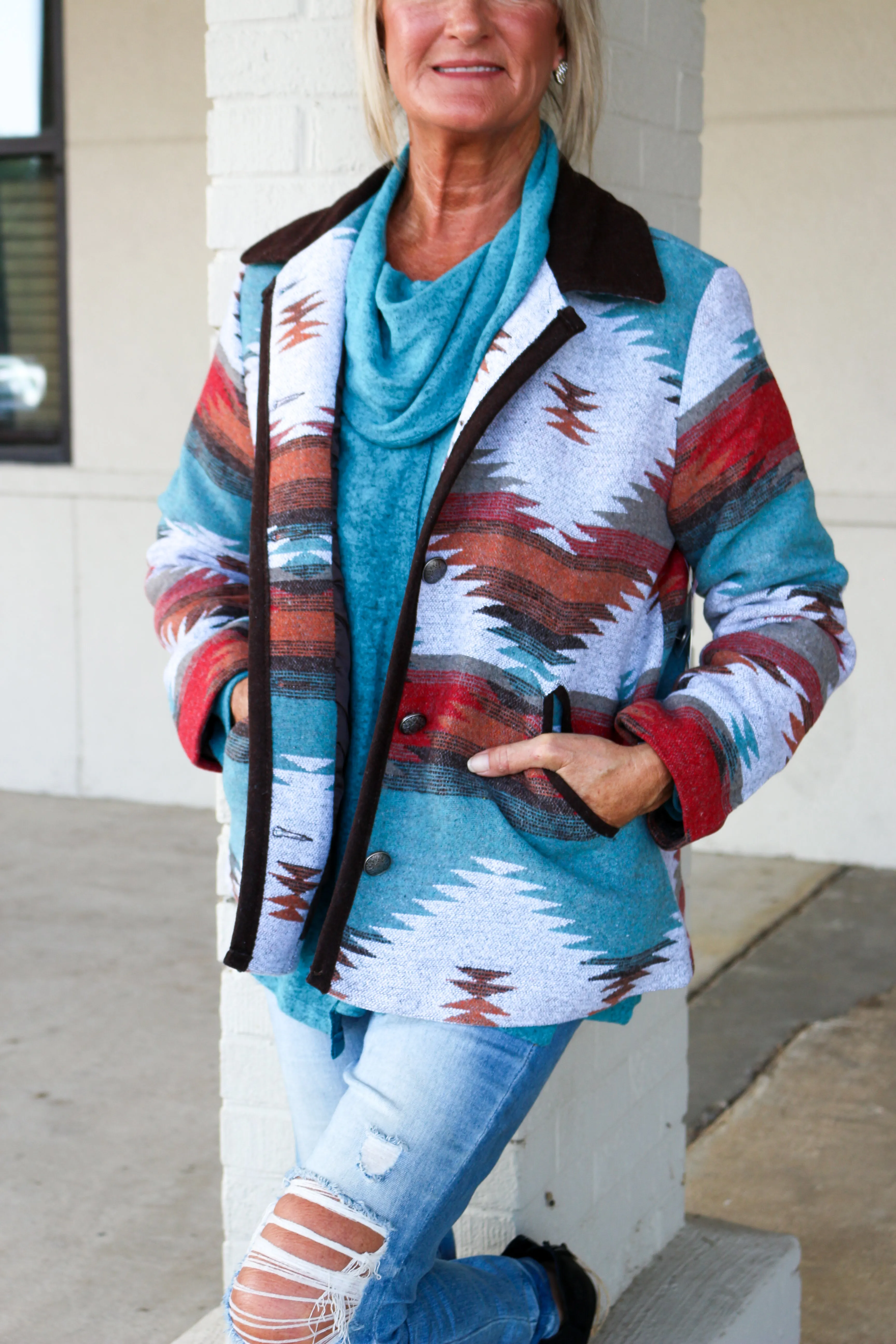 Cripple Creek Colorful Boho Coat