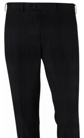 Dark Grey Chalk Stripe Pants