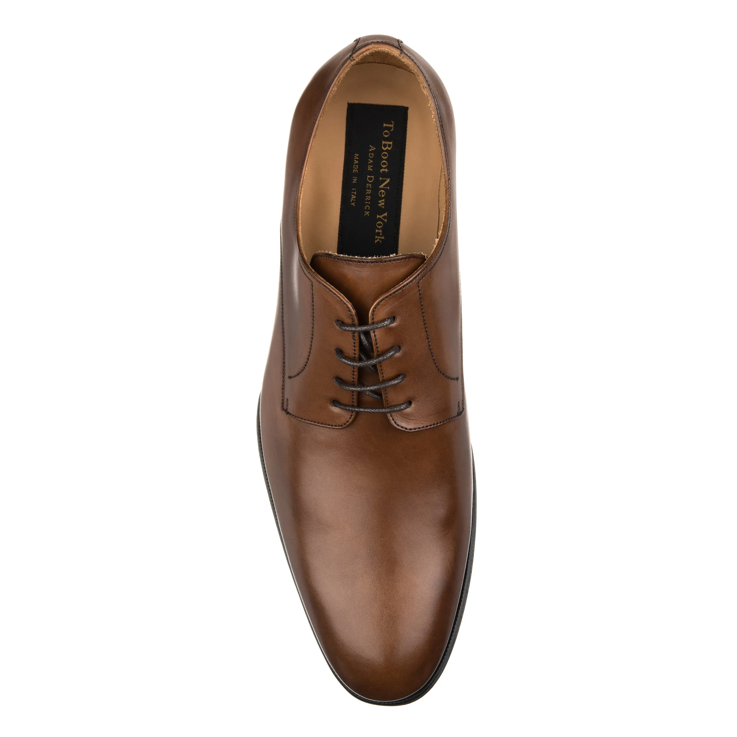 Declan Cognac Calf Derby