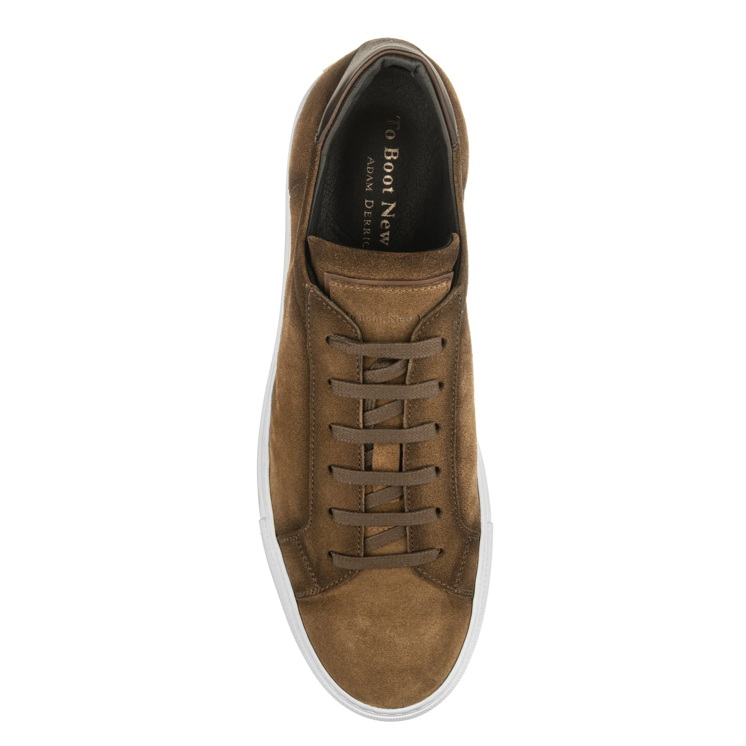 Derrick Mid Brown Suede Sneaker