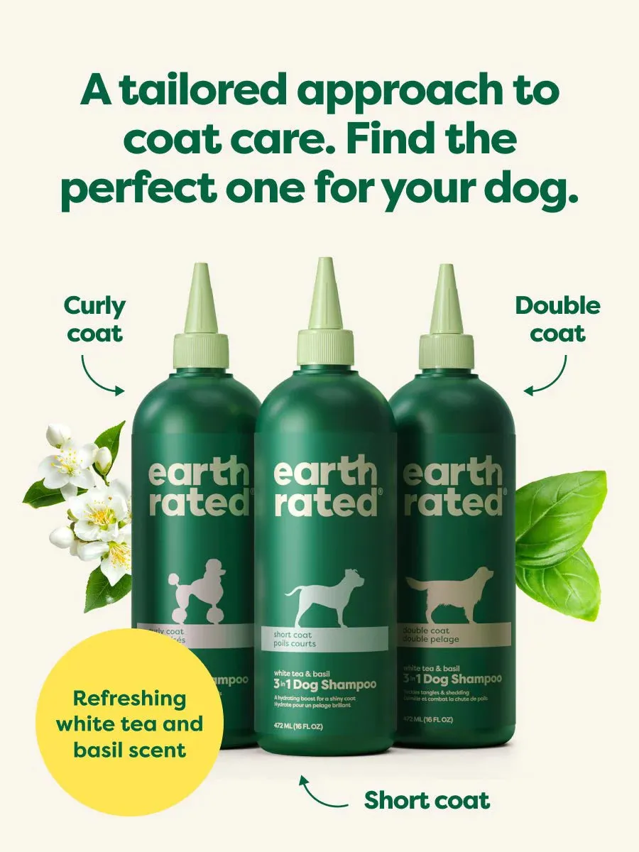 Earth Rated - 3-in-1 Dog Shampoo for Short Coated Dogs