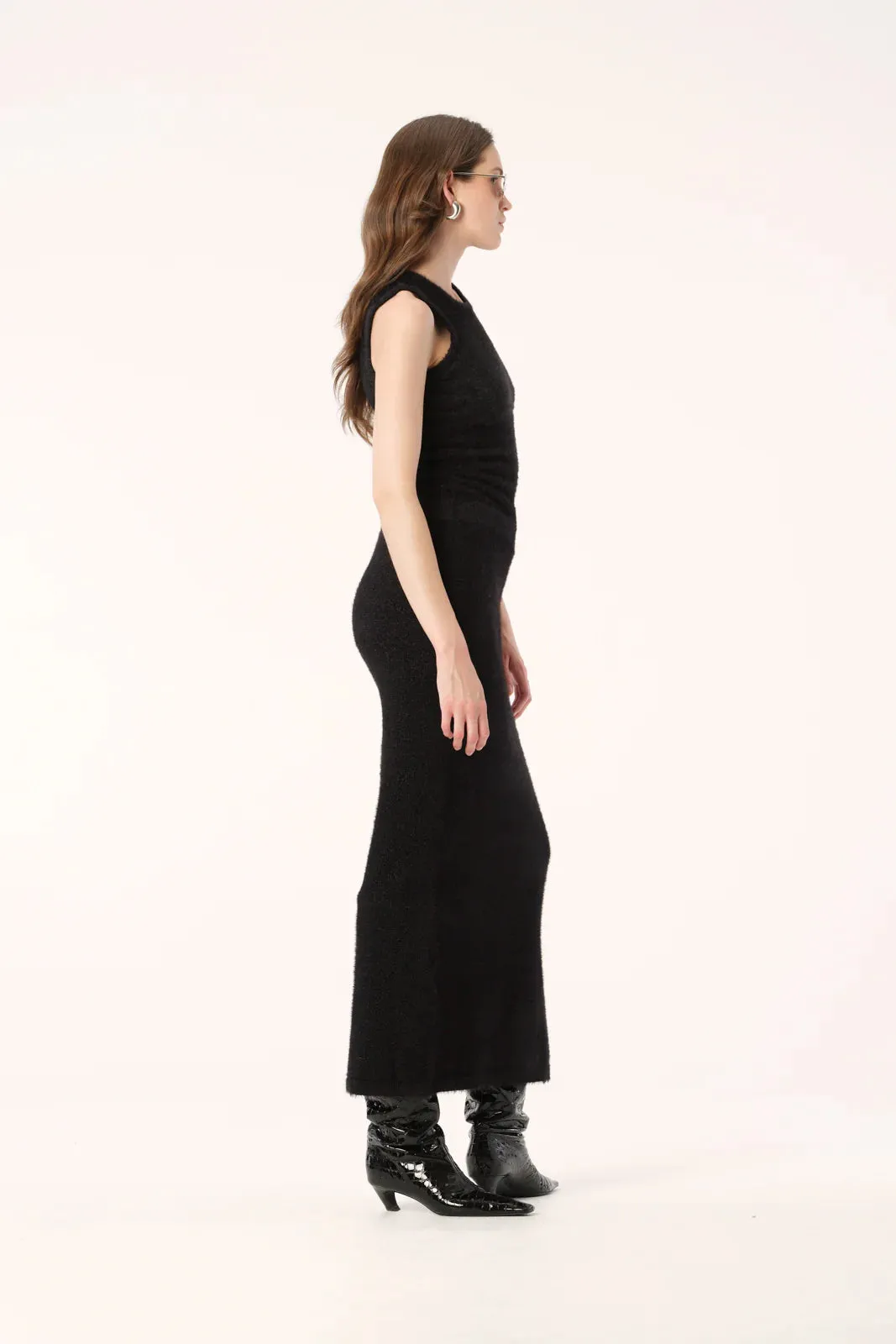 Elka Collective HARVIE SKIRT BLACK LUREX