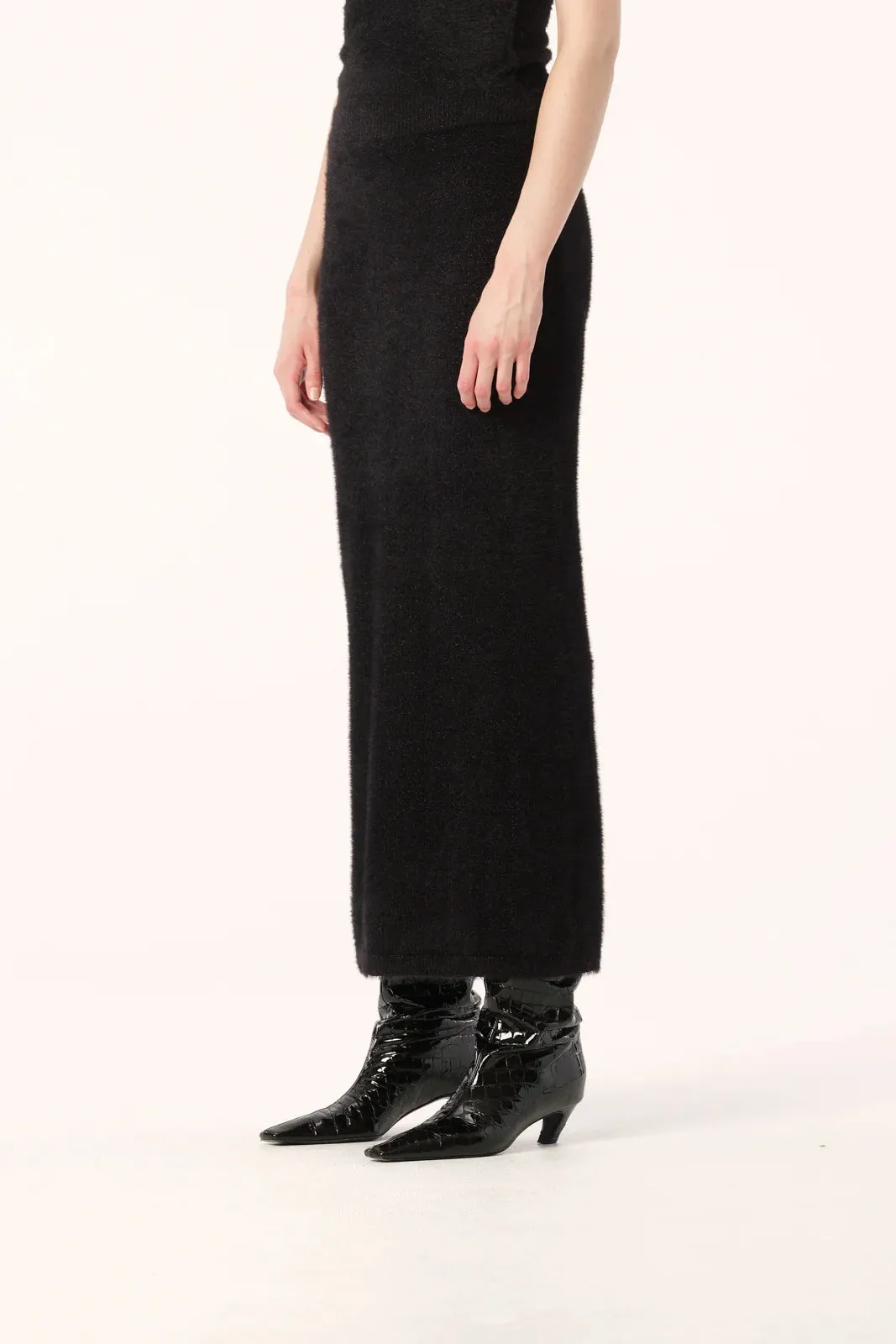 Elka Collective HARVIE SKIRT BLACK LUREX