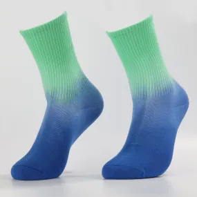 Green To Blue Socks