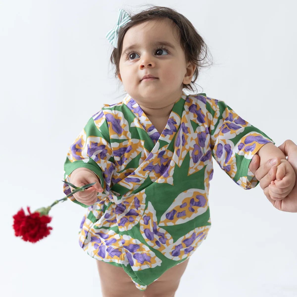 Island Hoppers Kimono Onesie