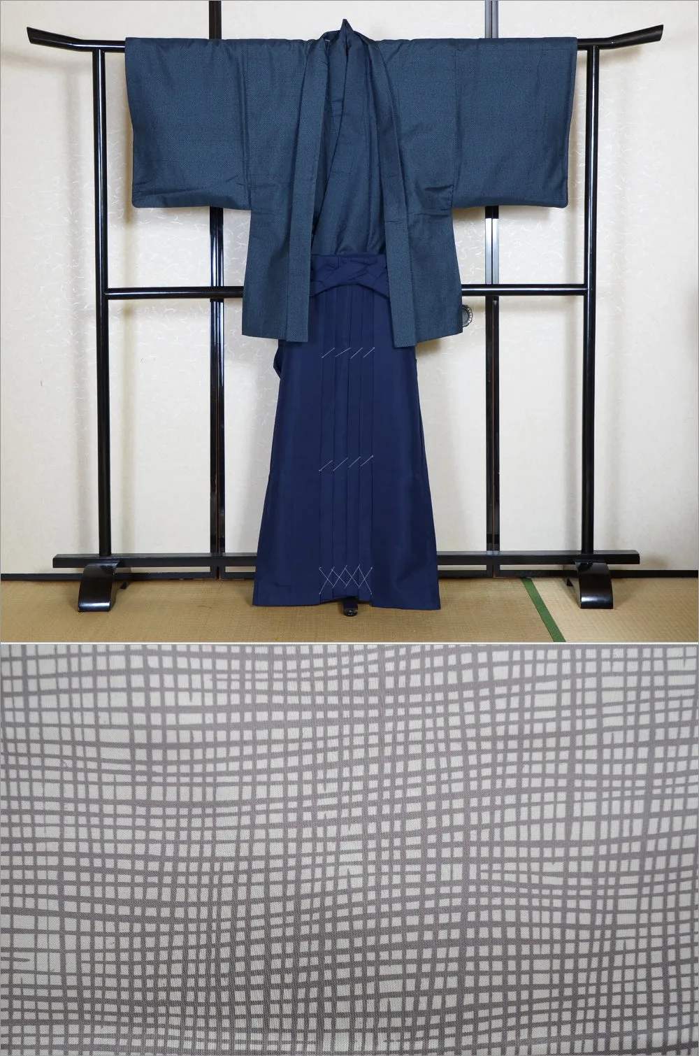 Jacket, kimono, hakama set / JKH #1-181