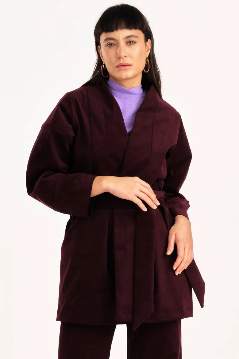 Jennifer Glasgow Orlop Jacket (Eggplant)