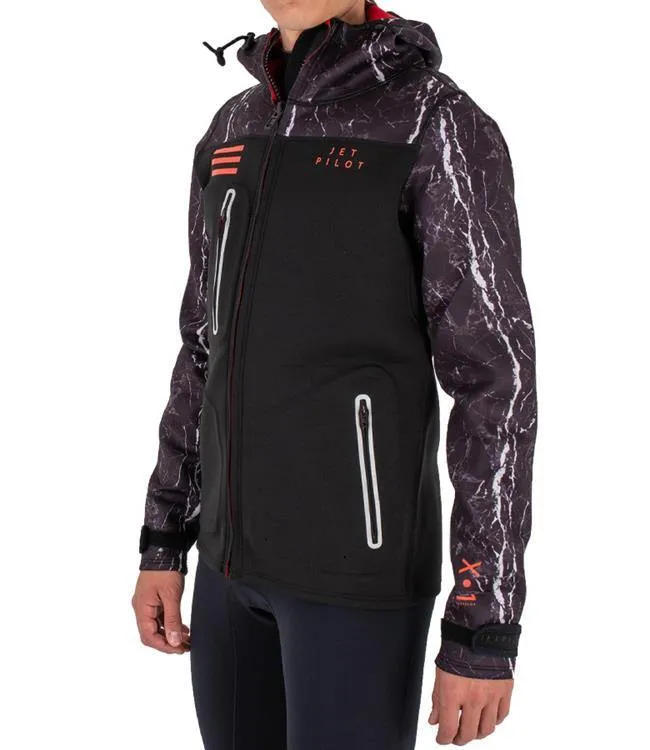 Jetpilot X1 Mens Tour Coat (2022) - Black/Marle