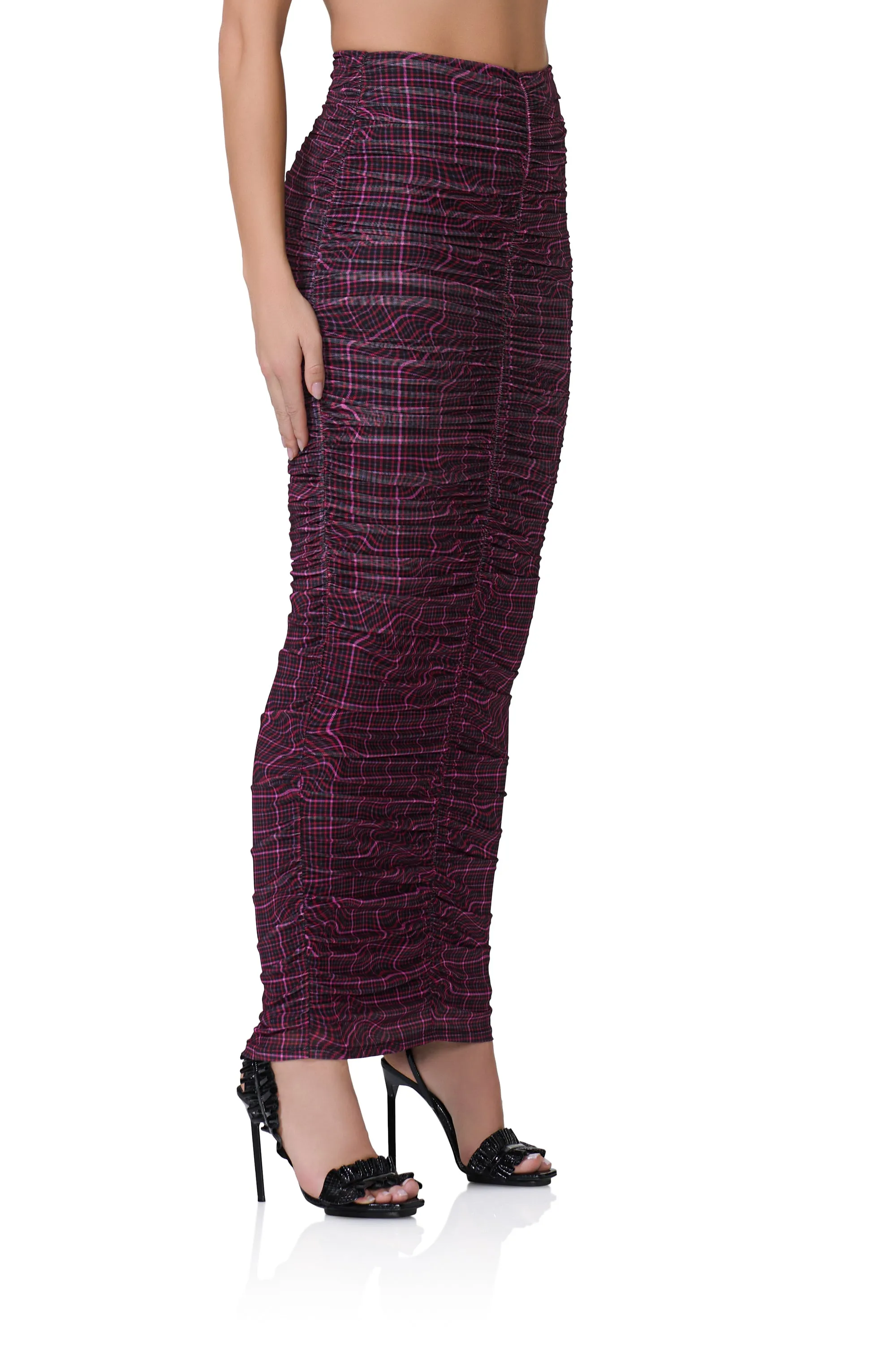 Josie Skirt - Twisted Plaid