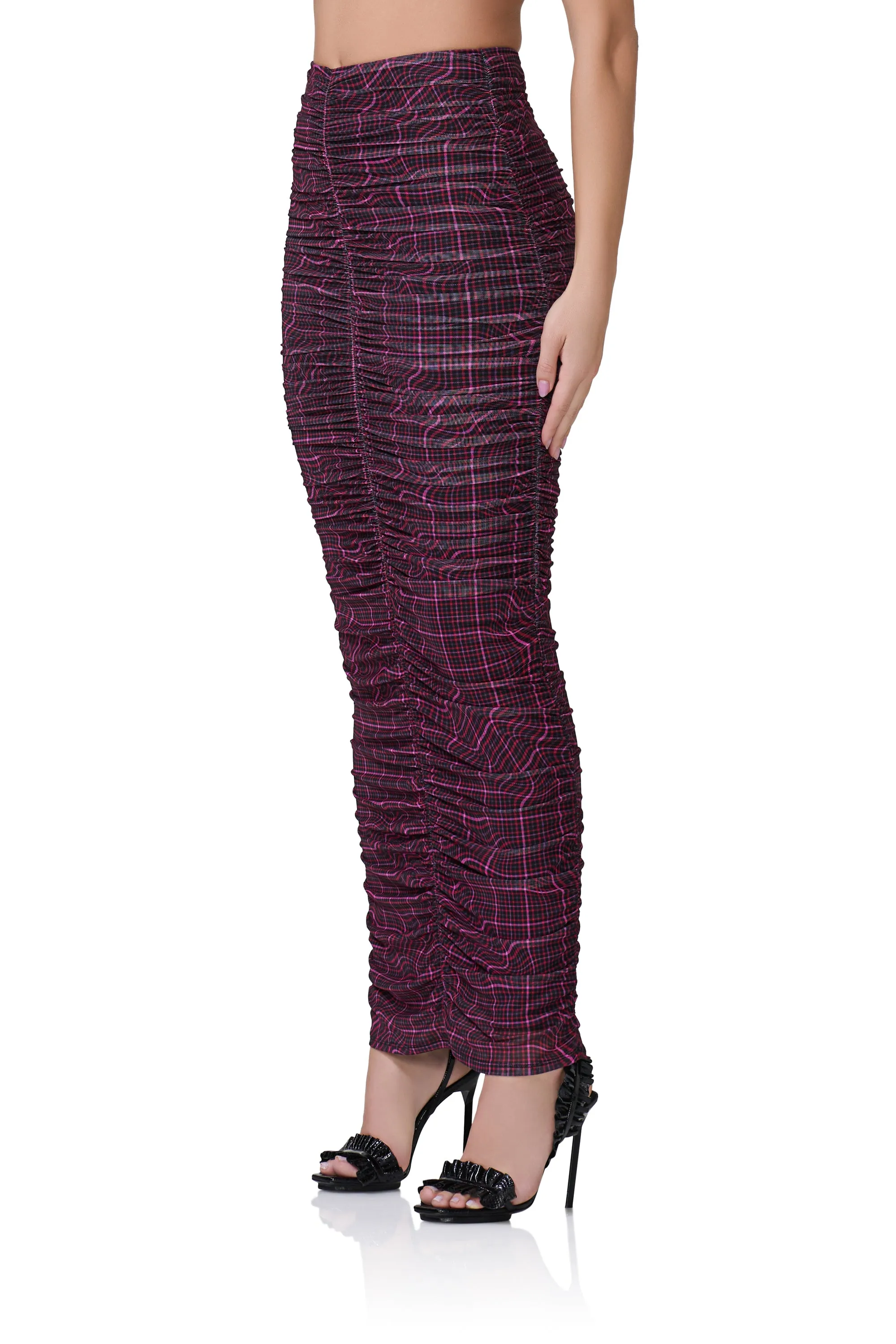 Josie Skirt - Twisted Plaid