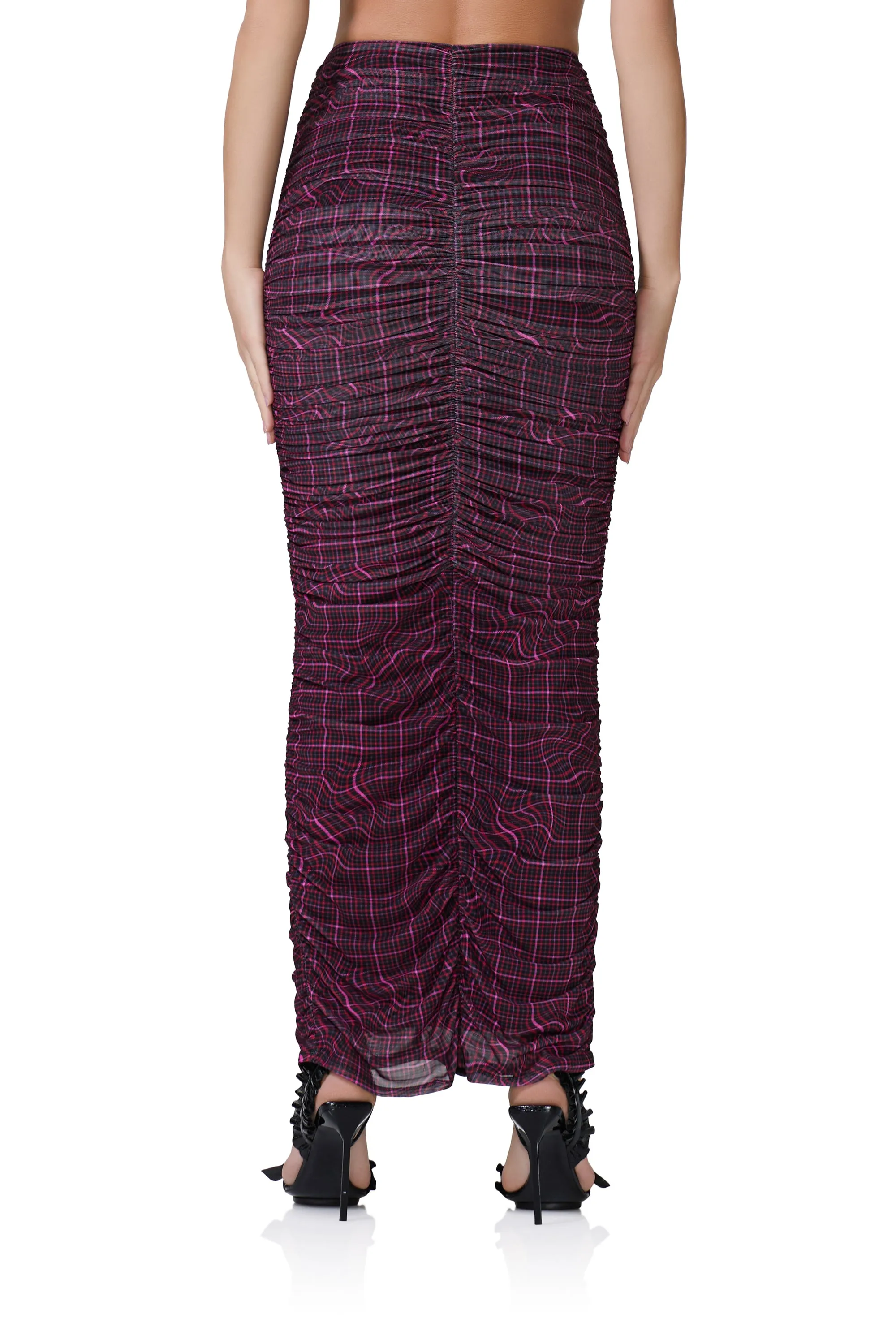 Josie Skirt - Twisted Plaid